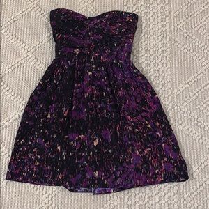 PARKER STRAPLESS DRESS